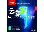 Vaata Table Tennis Rubbers DHS Cloud & Fog 3 OX