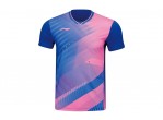 Vaata Table Tennis Clothing Li-Ning National T-Shirt AAYU037-4C fantasy blue