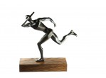 Vaata Table Tennis Accessories Sculpture "Spin In Motion"